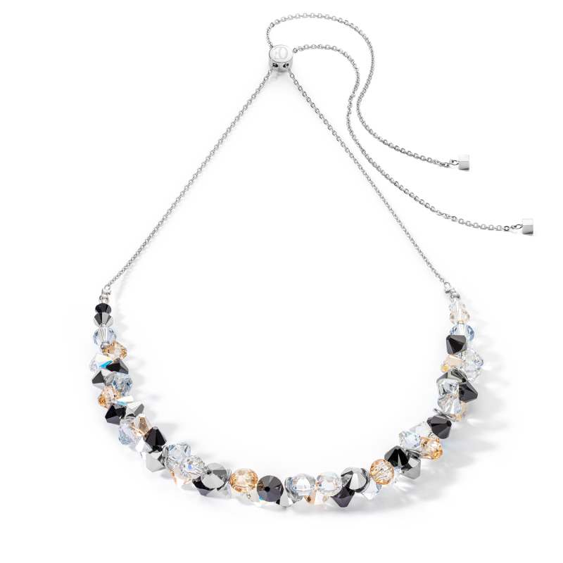 zwartwitte-coeur-de-lion-dancing-crystals-ketting-4639-10-1318-zilverkleurig
