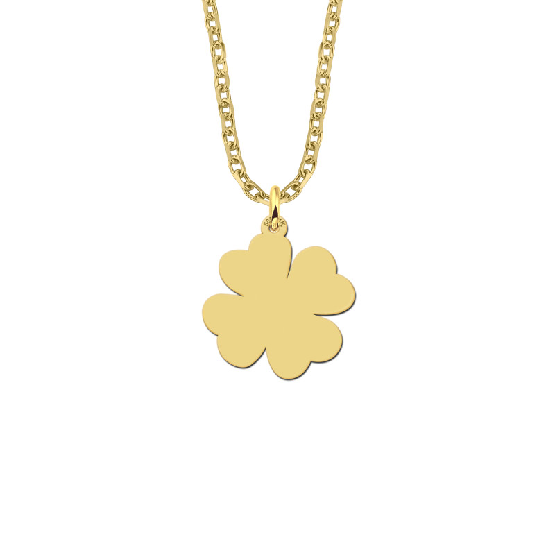 names4ever-gouden-klavertje-vier-ketting-lengte-45-50-cm