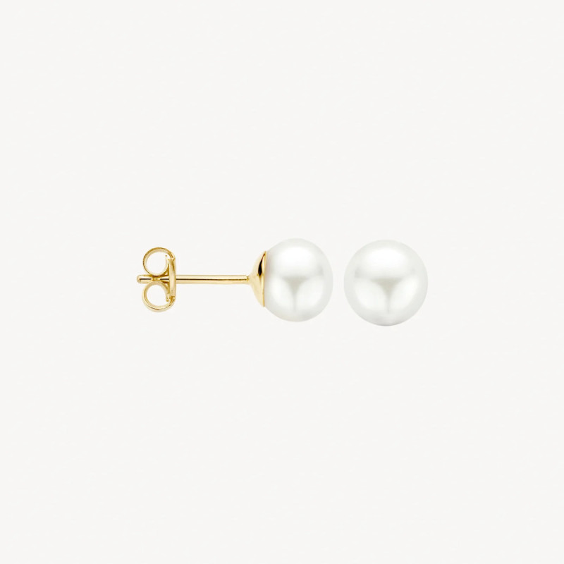 blush-7151ypw-14-karaat-gouden-ooknopjes-met-ronde-witte-parel-diameter-7-mm