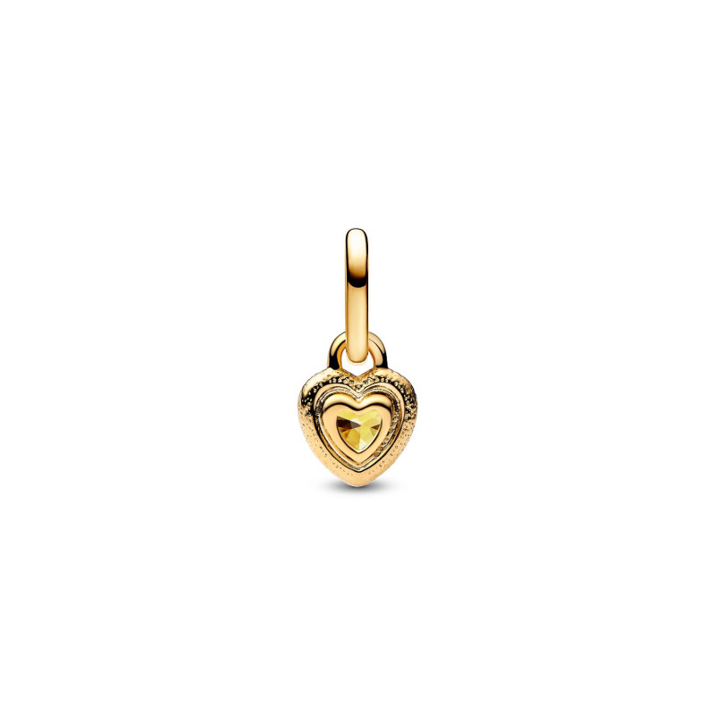 pandora-me-763862c01-hangende-bedel-met-geel-hartje-gold-plated