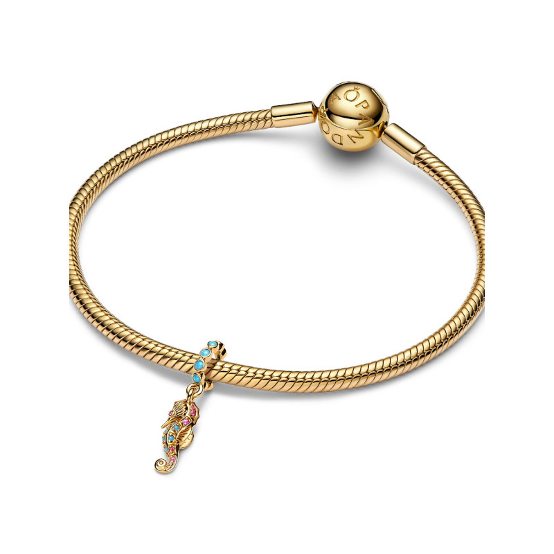 pandora-moments-763895c01-hangende-bedel-met-zeepaard-gold-plated-roze-en-blauw