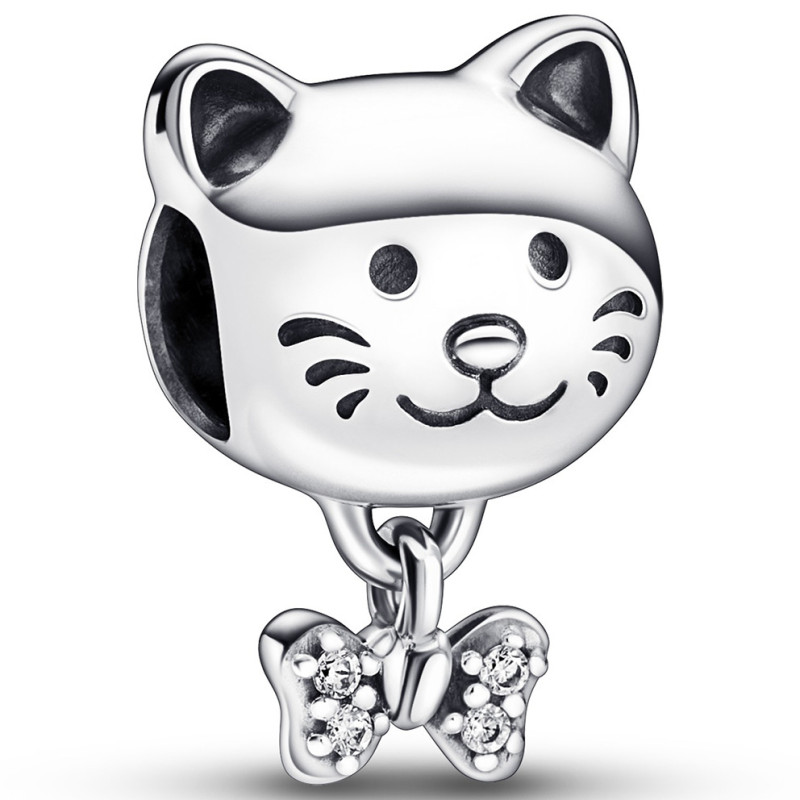 pandora-moments-792255c01-zilveren-bedel-met-kat-en-transparante-zirkonia