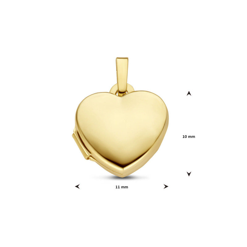 gouden-medaillon-hanger-hart-glanzend/variant/hoogte-10-mm
