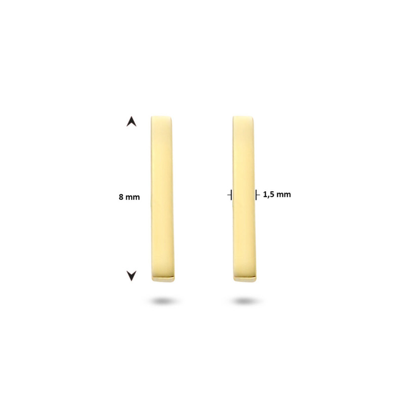 gouden-oorbellen-staafjes-8-5-mm