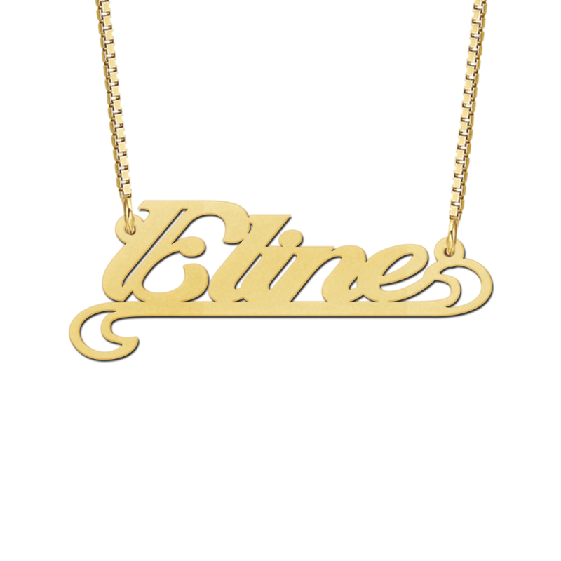 gouden-ketting-met-naam-voorbeeld-eline