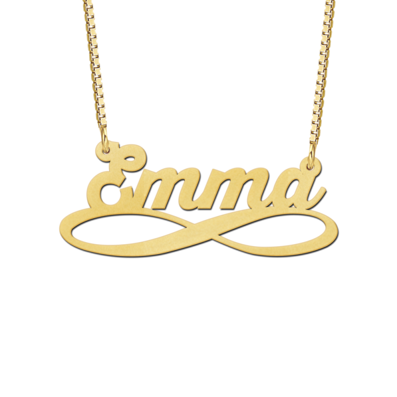 gouden-naamketting-met-infinityteken-voorbeled-emma