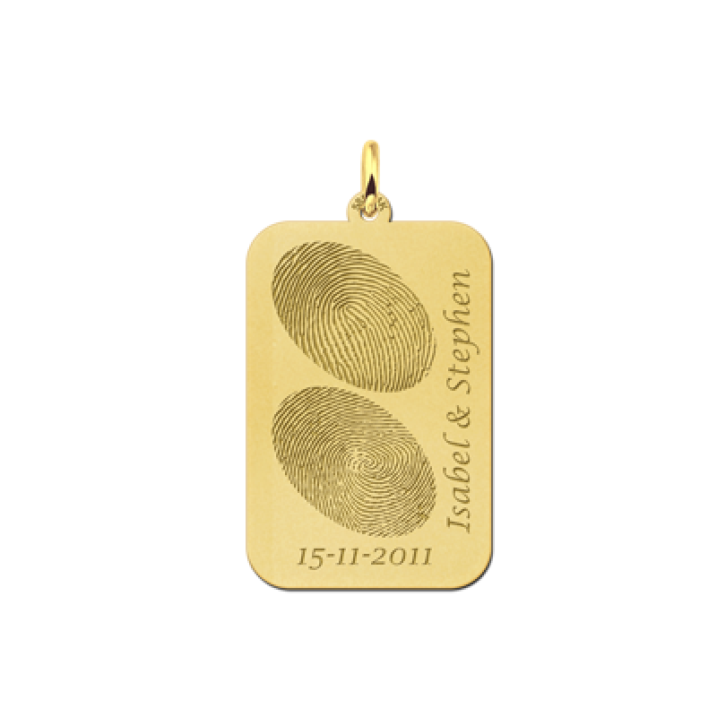 gouden-dogtag-hanger-met-twee-vingerafrukken-20-x-30-mm