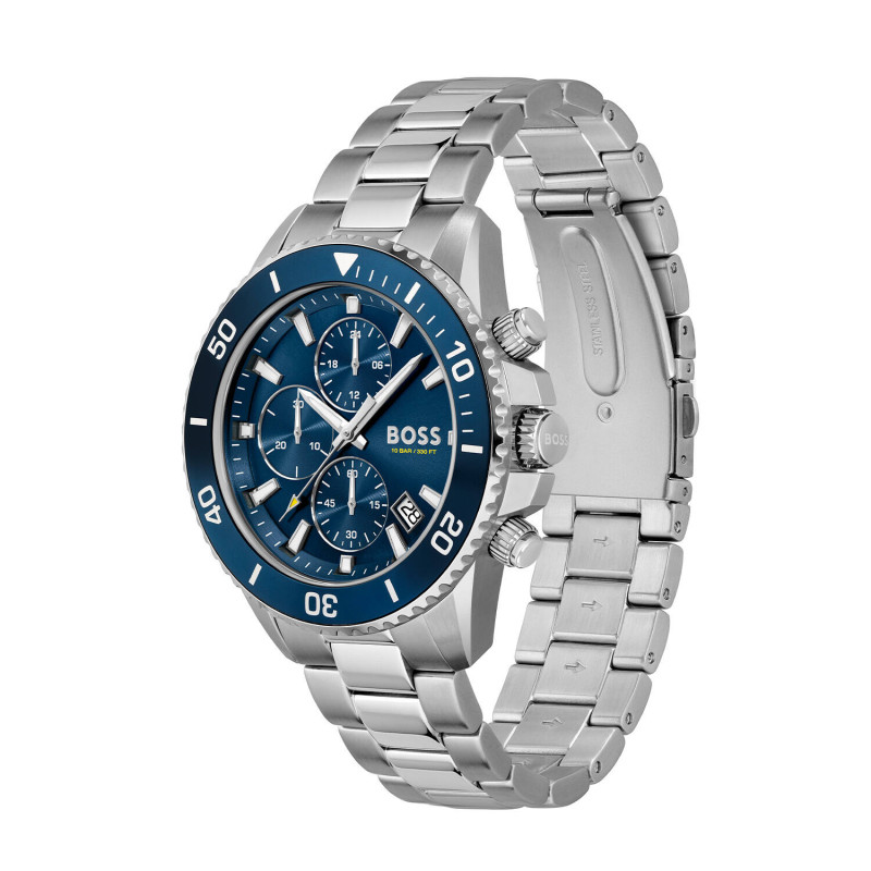 boss-admiral-hb1513907-herenhorloge-van-staal-zilverkleurig-met-blauwe-wijzerplaat-en-bezel-o-46-mm