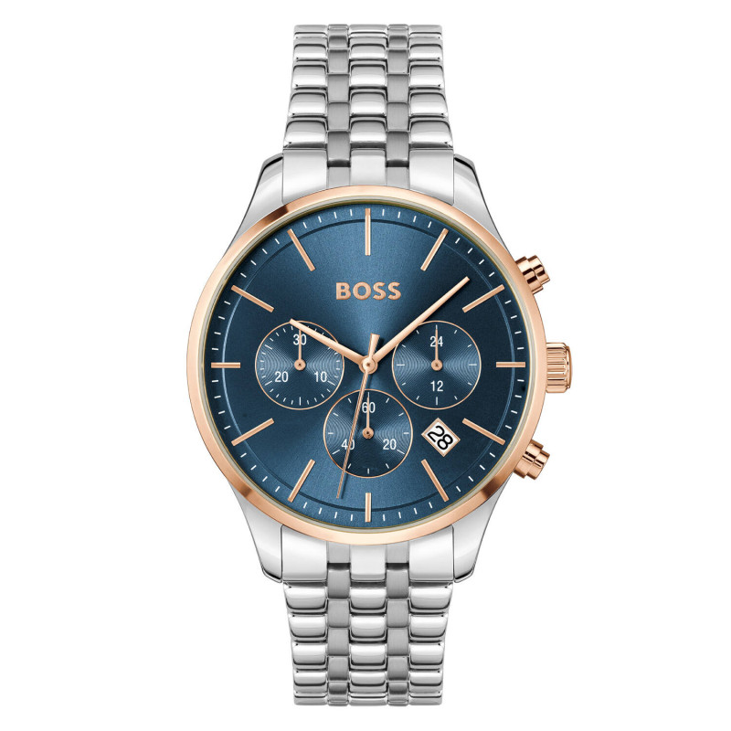 boss-avery-hb1514158-herenhorloge-van-staal-blauwe-wijzerplaat-met-chronograaf-en-datum-o-42-mm
