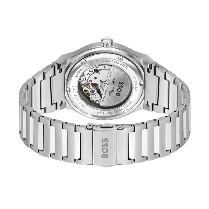 boss-candor-hb1514117-herenhorloge-automaat-zilverkleurig-met-zwarte-wijzerplaat-staal-o-41-mm