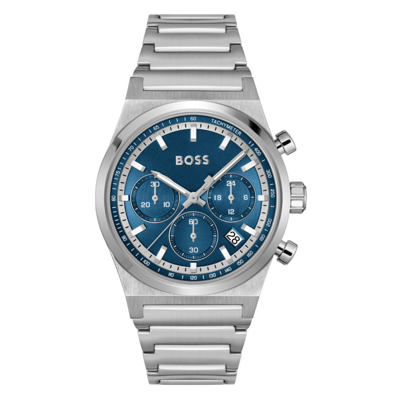 boss-candor-hb1514250-zilverkleurig-stalen-herenhorloge-met-blauwe-wijzerplaat-o-41-mm