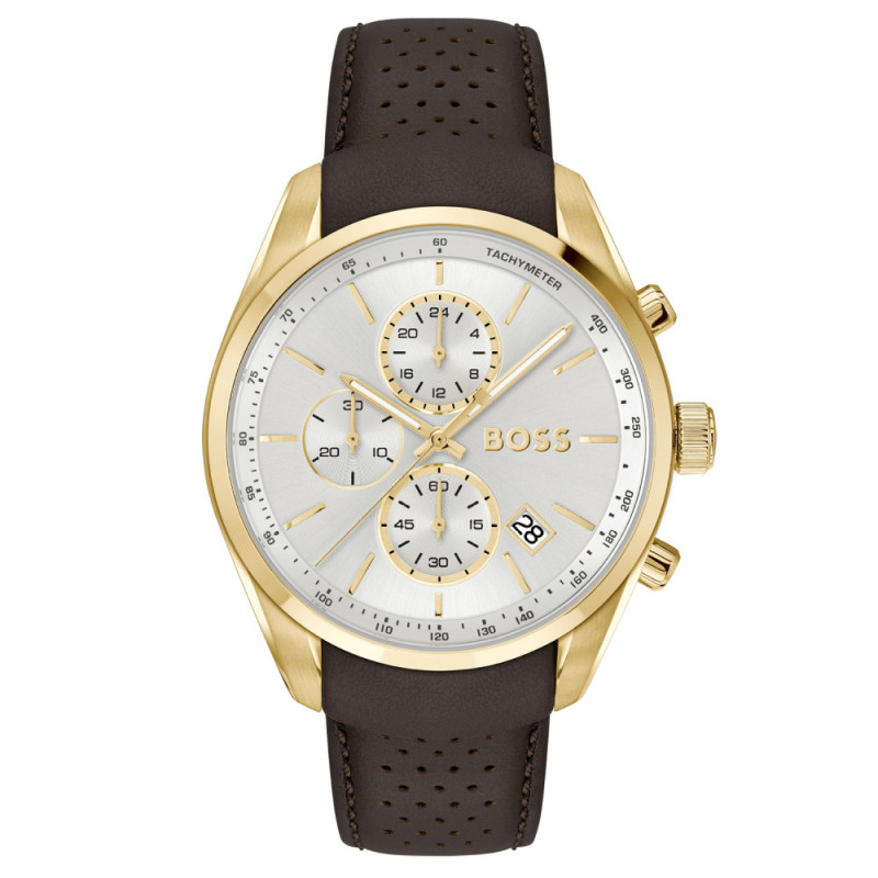 boss-grand-prix-hb1514225-bicolor-herenhorloge-met-bruine-leren-band-o-44-mm