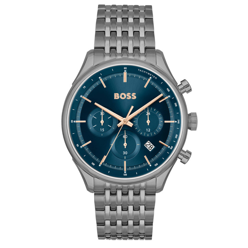 boss-gregor-hb1514083-herenhorloge-van-staal-grijs-met-blauwe-wijzerplaat-o-45-mm