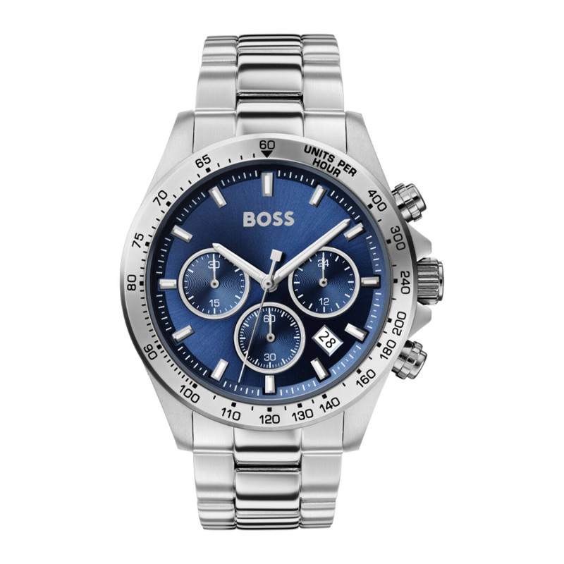 boss-hero-hb1513755-herenhorloge-van-staal-zilverkleurig-met-blauwe-wijzerplaat-chronograaf-o-43-mm