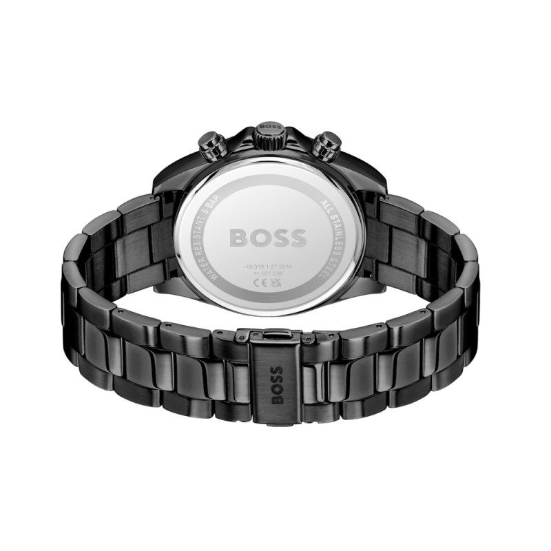 boss-hero-hb1514271-zwart-stalen-horloge-met-zwarte-wijzerplaat-en-tachymeter-o-43-mm