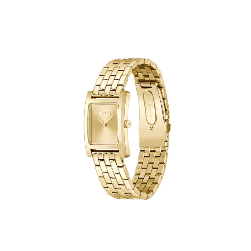 boss-lucy-hb1502744-dameshorloge-goudkleurig-staal-rechthoekige-kast-23-mm