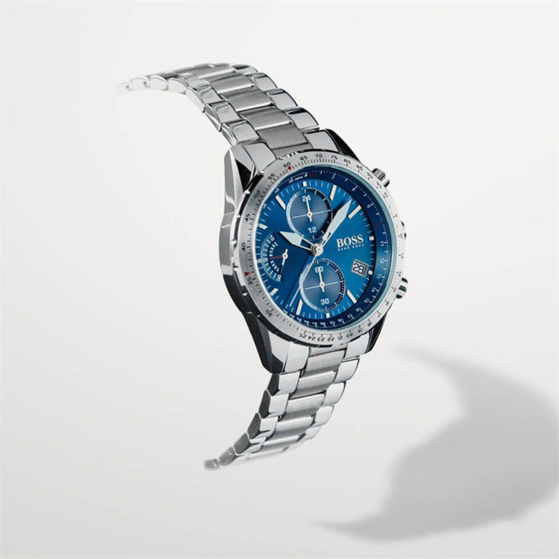 boss-pilot-hb1513850-herenhorloge-chronograaf-zilverkleurig-staal-met-blauwe-wijzerplaat-o-44-mm