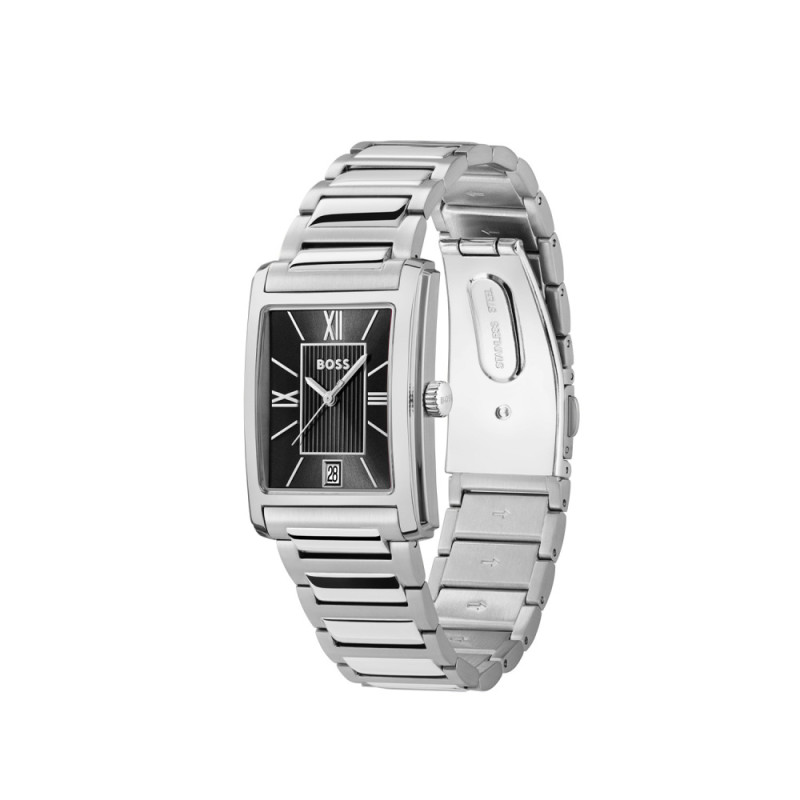 boss-principle-hb1514297-zilverkleurig-herenhorloge-met-zwarte-wijzerplaat-o-39-mm