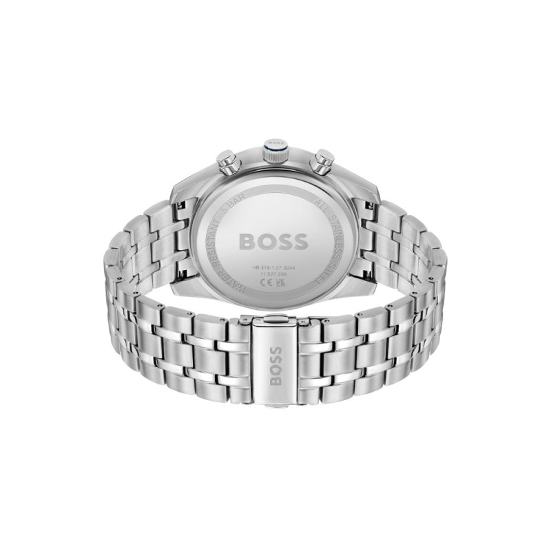 boss-skytraveller-hb1514216-zilverkleurig-stalen-herenhorloge-met-blauwe-wijzerplaat-o-44-mm