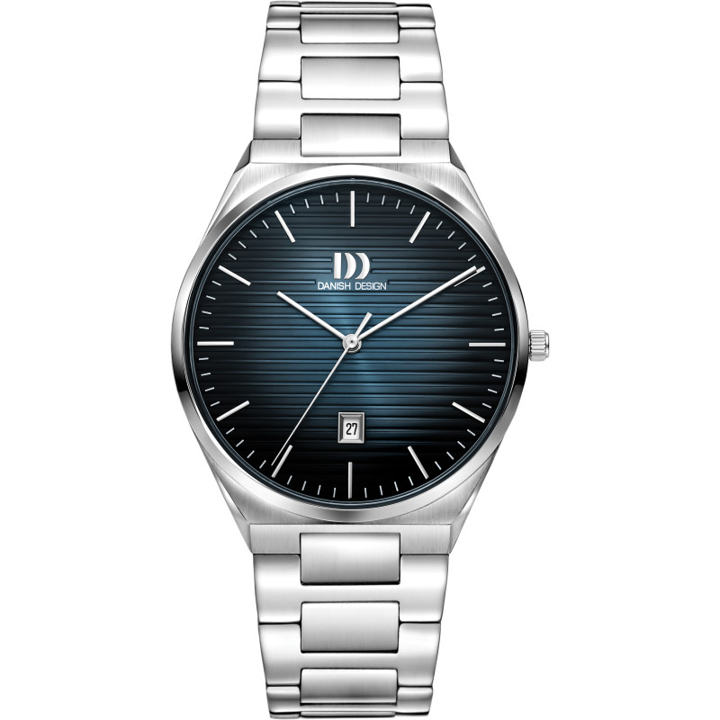 danish-design-tidlos-dkx-petrol-iq98q1302-stalen-herenhorloge-zilverkleurig-blauw-40-mm