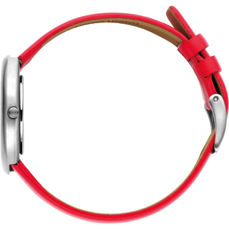 danish-design-frihed-issten-red-iv24q1308-dameshorloge-van-staal-en-rood-leer-32-mm