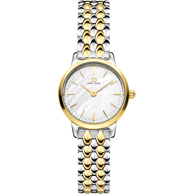 danish-design-tidlos-akilia-mini-two-tone-iv75q1268-staal-goudkleurig-parelmoer-22-mm