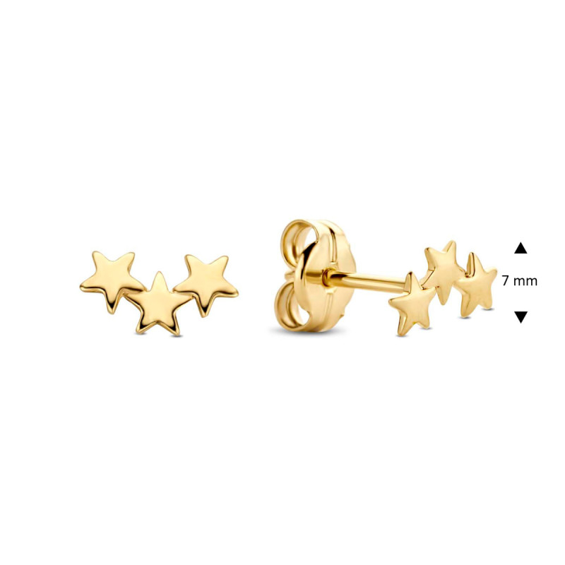 jackie-gold-jke20004-14-karaat-gouden-oorknopjes-met-3-sterren-hoogte-7-mm