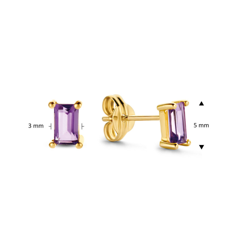 jackie-gold-jke21156-14-karaat-gouden-oorknopjes-met-paarse-amethist-5-mm-x-3-mm