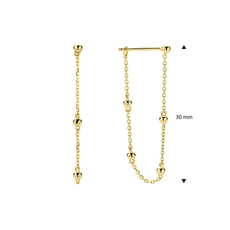 jackie-gold-jke22261-14-karaat-goud-oorhangers-met-schakelketting-en-bolletjes-hoogte-30-mm