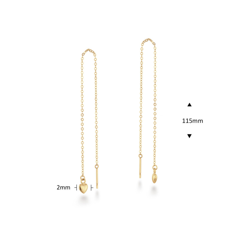 jackie-gold-jke25528-14-karaat-gouden-doortrekoorbellen-hartjes-glanzend-hoogte-115-mm
