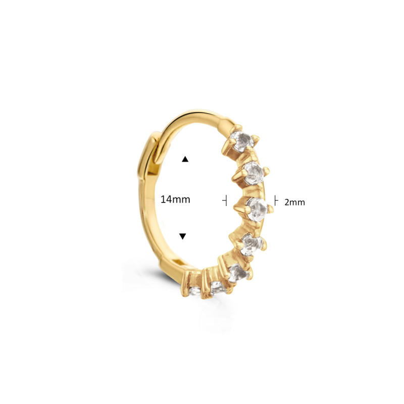 jackie-gold-jks24440-14-karaat-gouden-klapoorring-met-transparante-topaas-rij-per-stuk