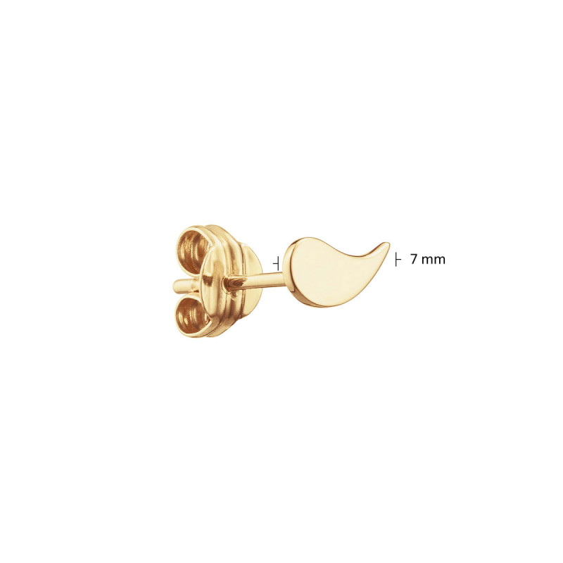 jackie-gold-jks24476-14-karaat-gouden-druppel-oorsteker-glanzend-per-stuk