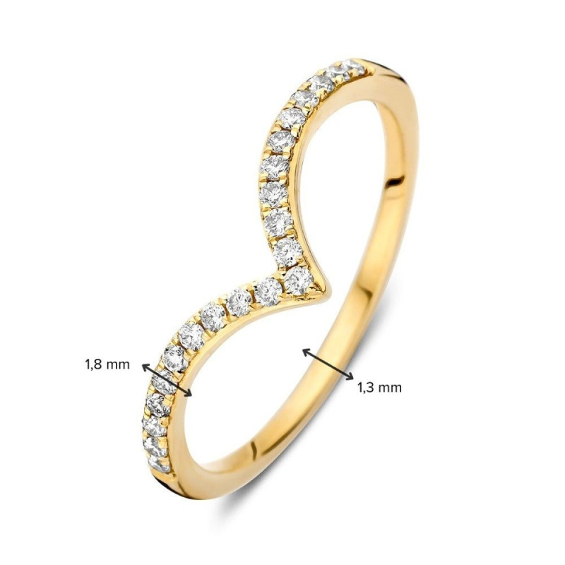 14-karaat-glanzende-gouden-ring-met-v-vorm-en-diamanten-0-19-crt-1-8-mm-breed