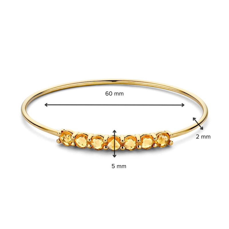 14-karaat-gouden-bangle-met-gele-oranje-citrien-diameter-60-mm