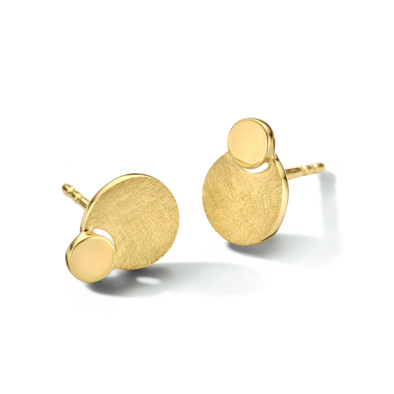 14-karaat-gouden-gescratchte-oorknoppen