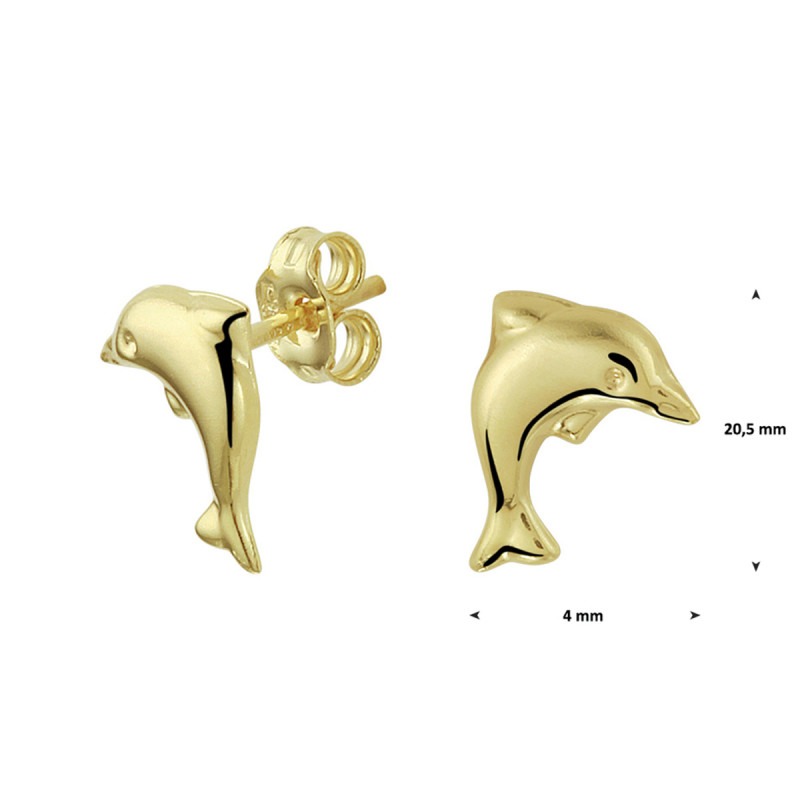 14-karaat-gouden-kinderoorbellen-met-dolfijn-8-x-6-5-mm
