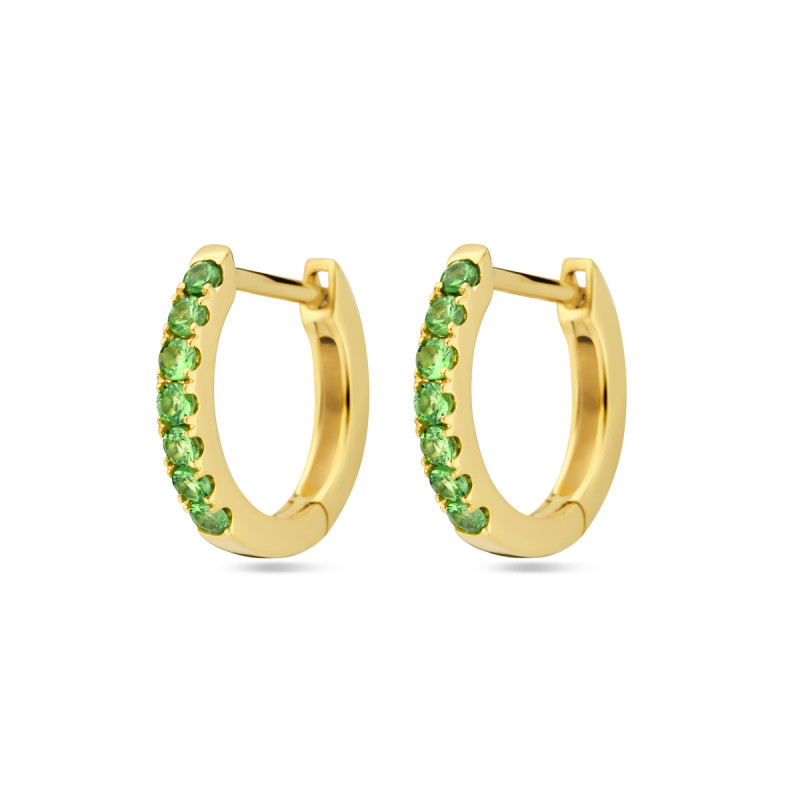 14-karaat-gouden-klapoorringen-met-groene-tsavoriet-2-mm-breed-diameter-12-mm
