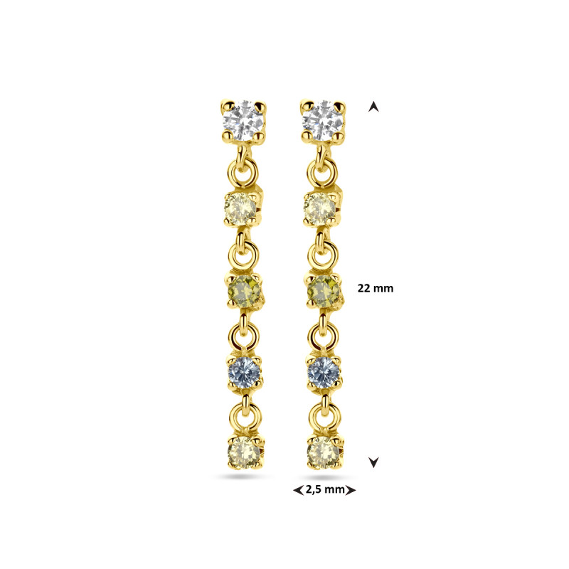 14-karaat-gouden-oorhangers-met-gekleurde-zirkonia-en-synthetische-aquamarijn-22-mm-x-2-5-mm