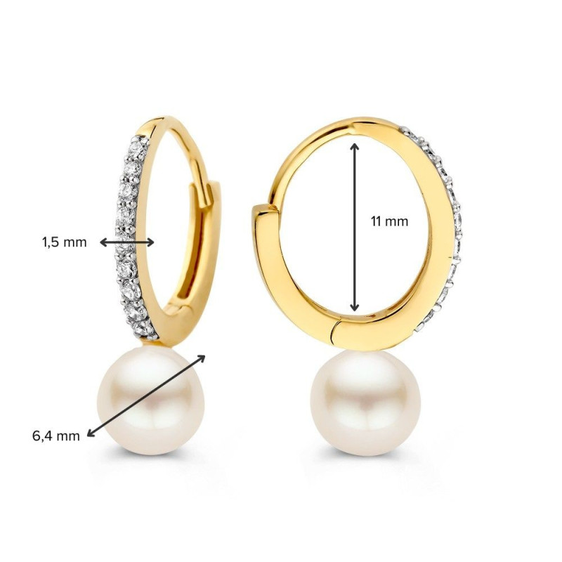 14-karaat-gouden-oorhangers-met-zirkonia-stenen-en-parels-diameter-11-mm
