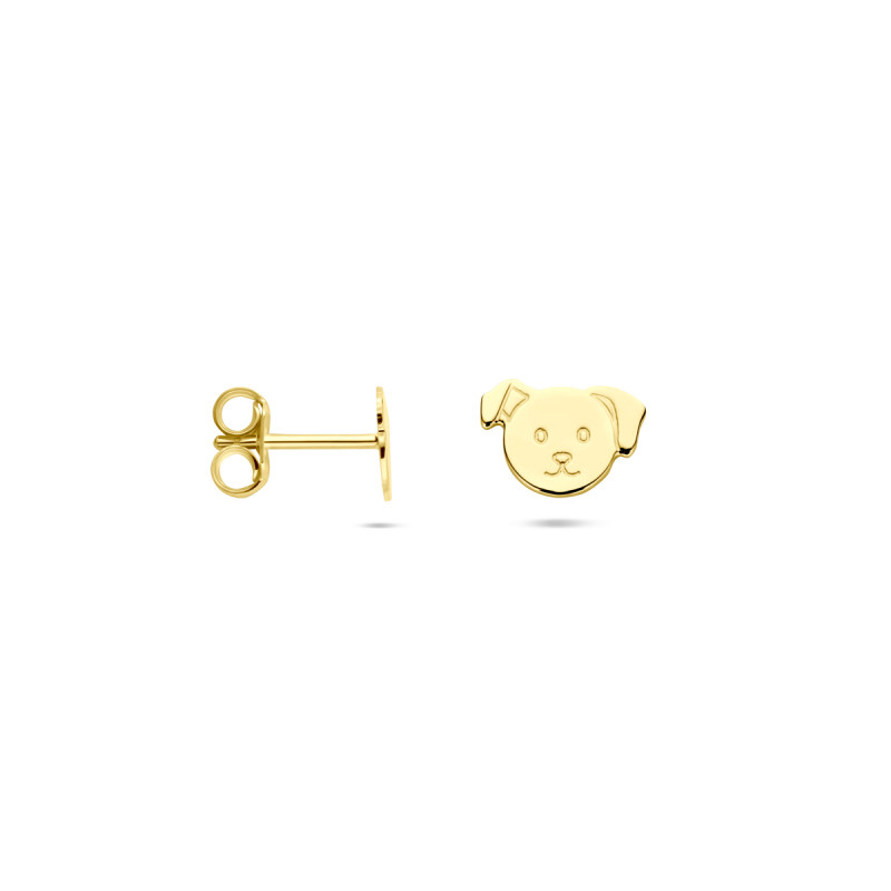 14-karaat-gouden-oorknopjes-met-dierenkopjes-en-glanzende-afwerking-6-mm-x-85-mm