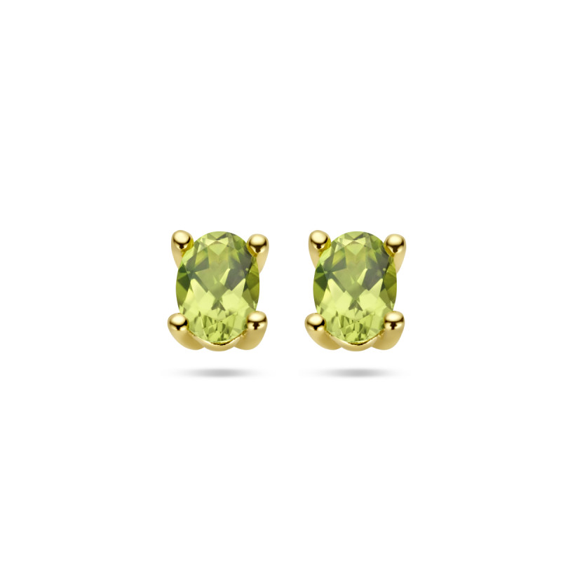 14-karaat-gouden-oorknoppen-met-peridot-ovaal-6-x-4-mm