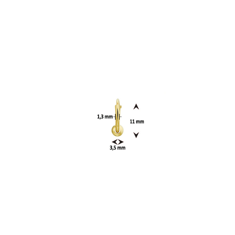 14-karaat-gouden-oorring-met-ronde-bol-er-doorheen-geregen-1-3-mm-breed-diameter-11-mm-per-stuk