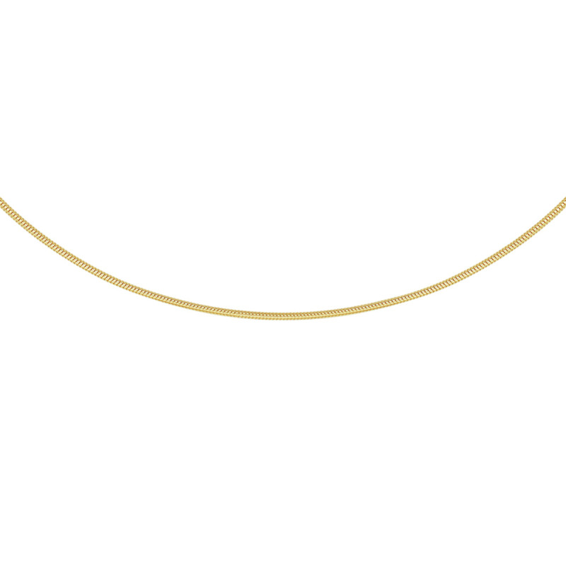14 Karaat gouden Gourmet ketting - 52 cm