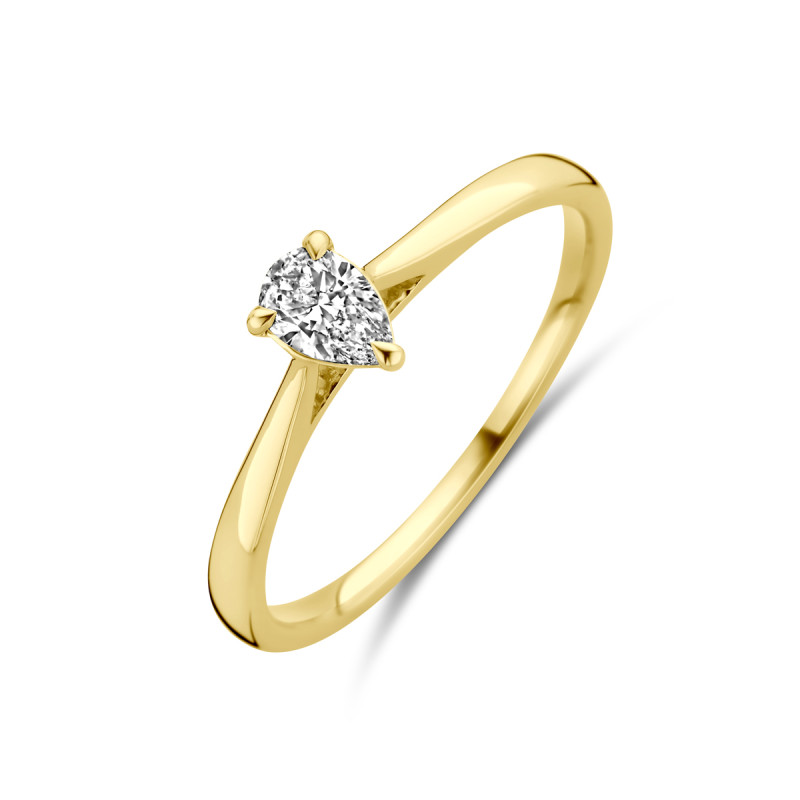 14-karaat-gouden-solitair-ring-met-druppelvormige-lab-grown-diamant-0-25-crt-5-5-mm-breed