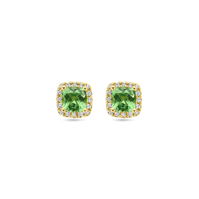 14-karaat-gouden-vierkante-oorknoppen-met-groene-tsavoriet-en-diamanten-0-18-crt-7-mm