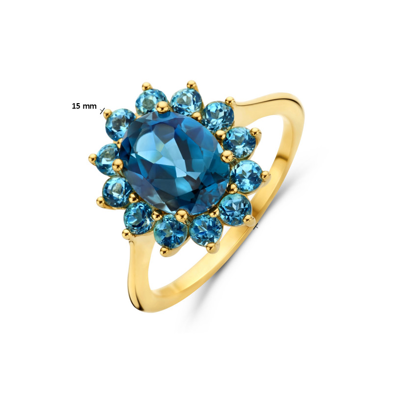 14-karaat-gouden-vintage-ring-met-london-blue-topaas-bloem-15-mm-breed
