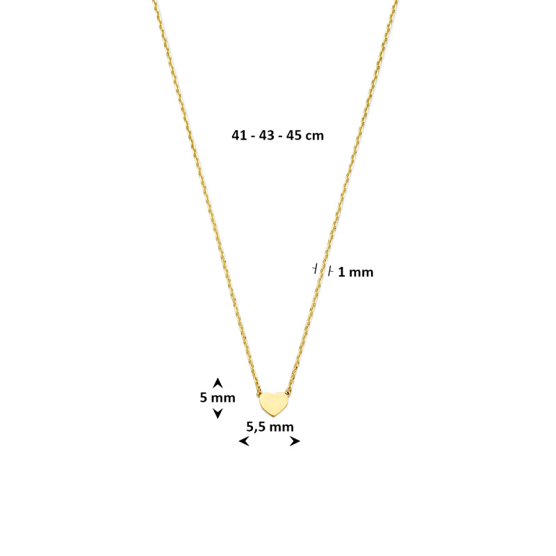9-karaat-goudkleurige-ketting-met-hartjes-hanger-1-mm-breed-lengte-41-43-45-cm