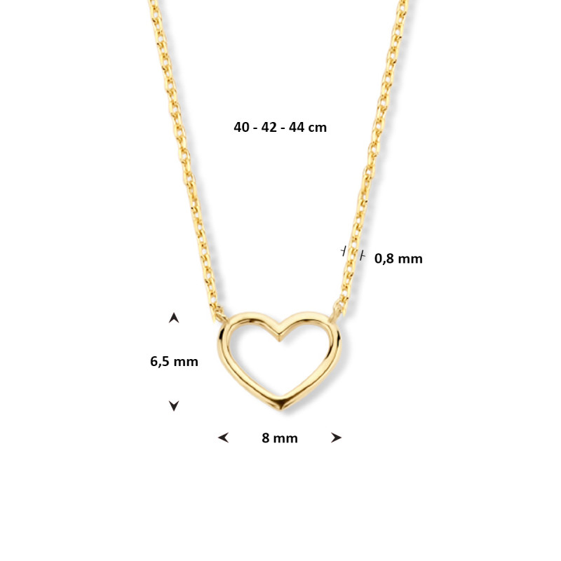 9-karaat-goudkleurige-ketting-met-hartvormige-hanger-08-mm-lengte-40-42-44-cm