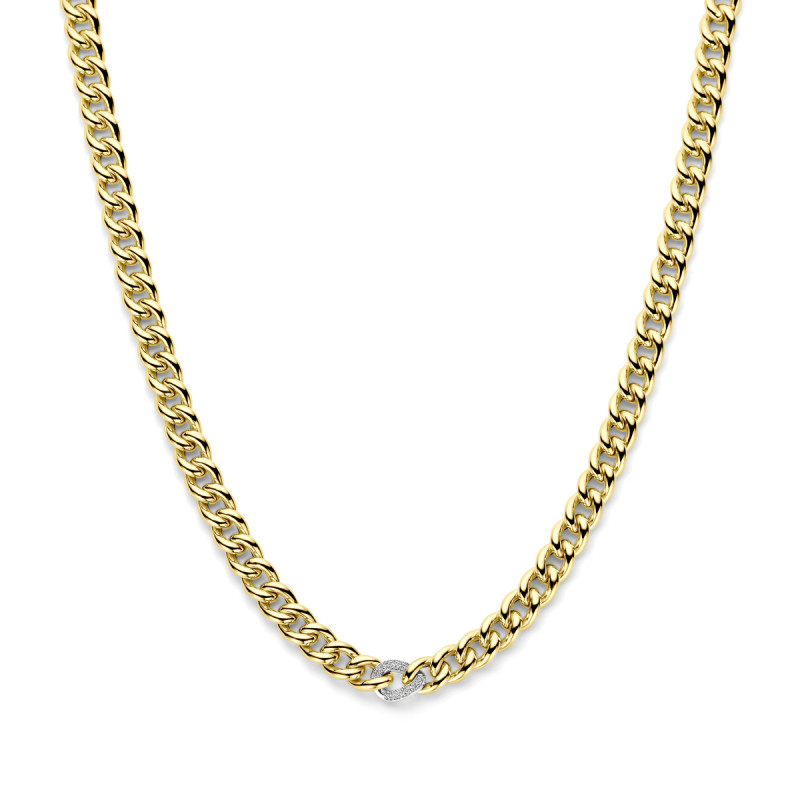 bicolor-14-karaat-gourmet-ketting-met-briljante-diamanten-012-crt-lengte-45-cm