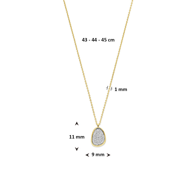 bicolor-14-karaat-ketting-met-0-25-crt-diamanten-hanger-van-9-mm-lengte-43-44-45-cm